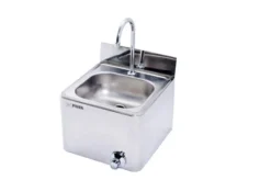 Lave-Mains Mural Cuve Carrée Inox - By Pinha