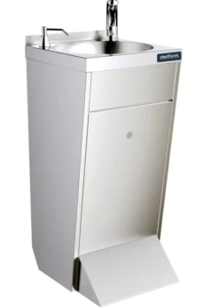 Lave-Mains sur Piètement en Inox avec un Robinet Électronique - Distform