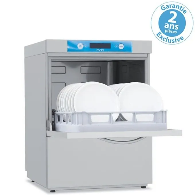 Lave-vaisselle avec pompe de vidange incorporé - 7,9 kW - panier 500 x 500 mm - Elettrobar