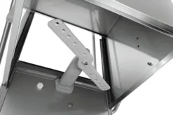 Lave vaisselle à capot professionnel panier 500X500 mm - 4 Programmes - Bartscher