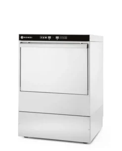 Lave-vaisselle commande électronique Panier 500x500 - 400V/6600W - Hendi