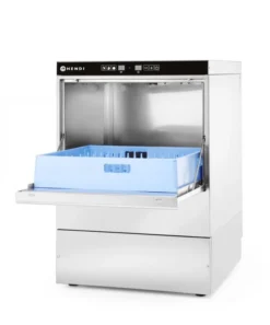 Lave-vaisselle commande électronique Panier 500x500 - 400V/6600W - Hendi