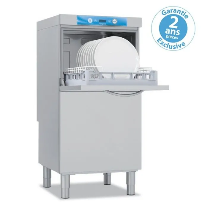 Lave-vaisselle professionnel surélevé - 7,9 kW - panier 500 x 500 mm - Elettrobar