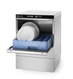 Lave-Vaisselle 500x500 Commande Electronique - Doseur Détergent et Pompe de Vidange - Hendi