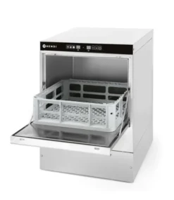 Lave-vaisselle 40x40 - commande électronique 470x470x(H)710 mm - Hendi