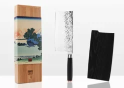 Le Set Asiatique Pro : 3 Couteaux, Planche à Découper, Fusil et Set d'Aiguisage - Kotai