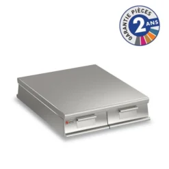 Élément Neutre à poser inox - 4 tiroirs - P 1100 - Baron