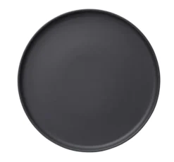 Lot de 4 assiettes en Grès Minuit H 30 mm Ø 330 mm - Was Germany