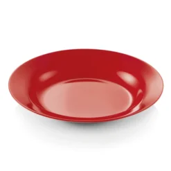 Lot de 12 Assiettes en Mélamine rouge Ø 200 mm lot de 12 - Was Germany