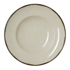 Lot de 6 assiettes en Porcelaine sable H 50 mm Ø 275 mm - Was Germany