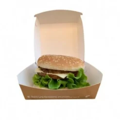 Lot de 50 Boites Bio à Hamburger - SDG