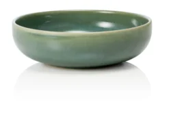 Lot de 6 Bols en Grès 0,35 L Vert myrte H 50 mm Ø 160 mm - Was Germany