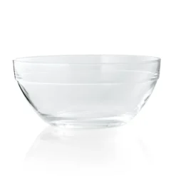 Lot de 3 Bols en Verre trempé 1,1 L H 80 mm Ø 170 mm - Was Germany