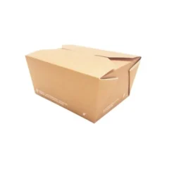 Lot de 260 Boîtes Alimentaires Carton Biodégradable - SDG -