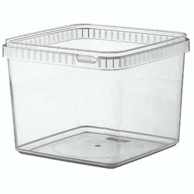 Lot de 48 - Combi Box Carré TPS192-4000 - 4000 ml - Matériel CHR Pro