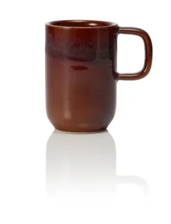 Lot de 6 mugs en Grès 0,37 L Amazonie H 110 mm Ø 75 mm - Was Germany