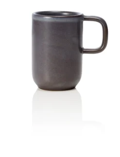 Lot de 6 Mugs en Grès 0,37 L Gris pierre H 110 mm Ø 75 mm - Was Germany