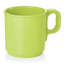 Lot de 12 Mugs en Mélamine pomme verte H 78 mm Ø 77 mm - Was Germany