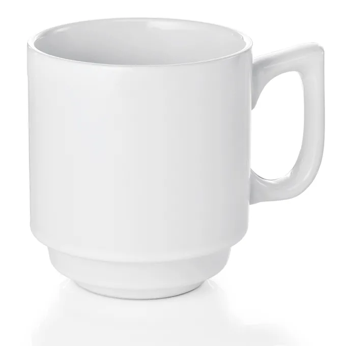 Lot de 6 Mugs en Porcelaine H 90 mm - Was Germany