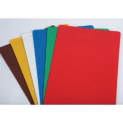 Lot de 6 Planches à Découper en Polyéthylène Flexible 450 x 300 mm - Hygiplas