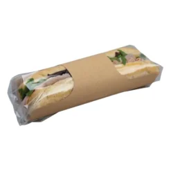 Lot de 500 sachets Baguette Kraft Recyclable Clip 210 mm - Colpac