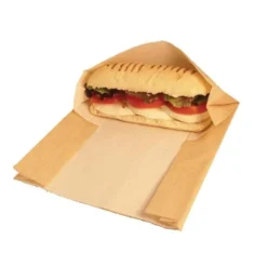 Lot de 500 Sachets Panini Kraft Compostables - Vegware
