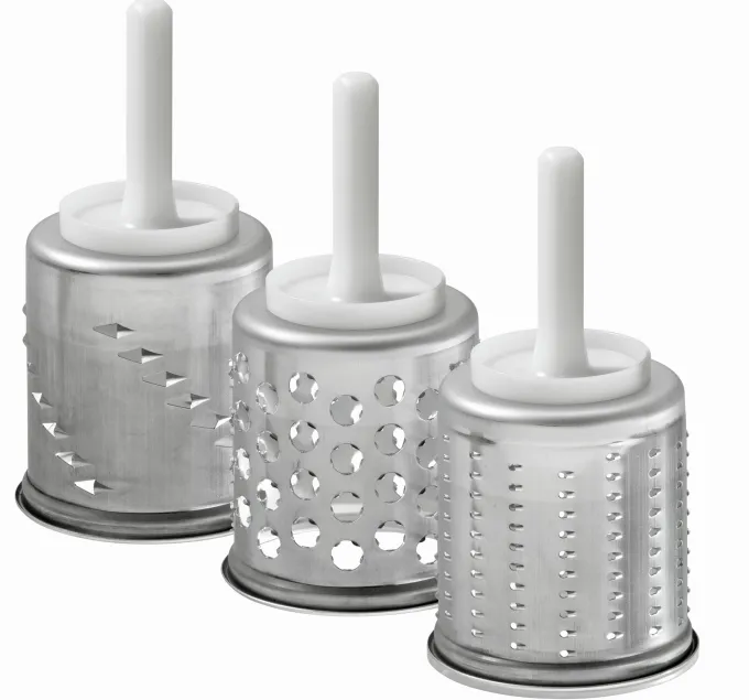 Lot 3 de Tambours Râpe Multifonction - Kitchenaid