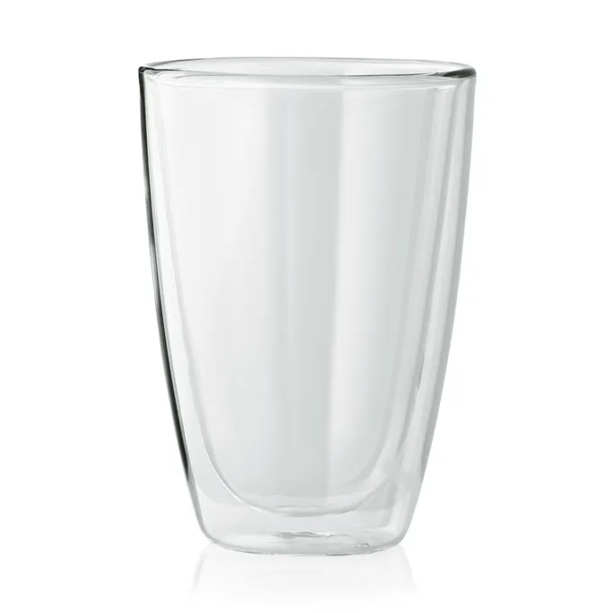 Lot de 2 Verres à latte macchiato en Verre H 120 mm Ø 48 mm - Was Germany