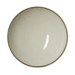 Lots de 6 Bols en Porcelaine 1,3 L sable H 70 mm Ø 240 mm - Was Germany