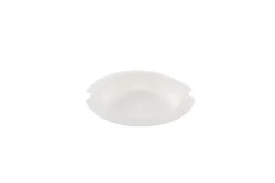 LUX Assiette ronde blanche en canne à sucre Ø 16 cm - 600 unités - Betik