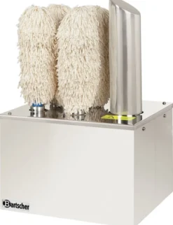 Machine à essuyer et polir verres professionnelle