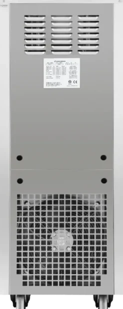 Machine à Glace Italienne sur Roulettes - 2 Parfums + Panachage - 45 L/h - Spaceman
