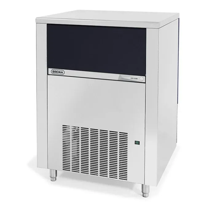 Machine à Glacons Bqube 152 kg/24h Réserve 65kg Pompe de Vidange - Air - Brema