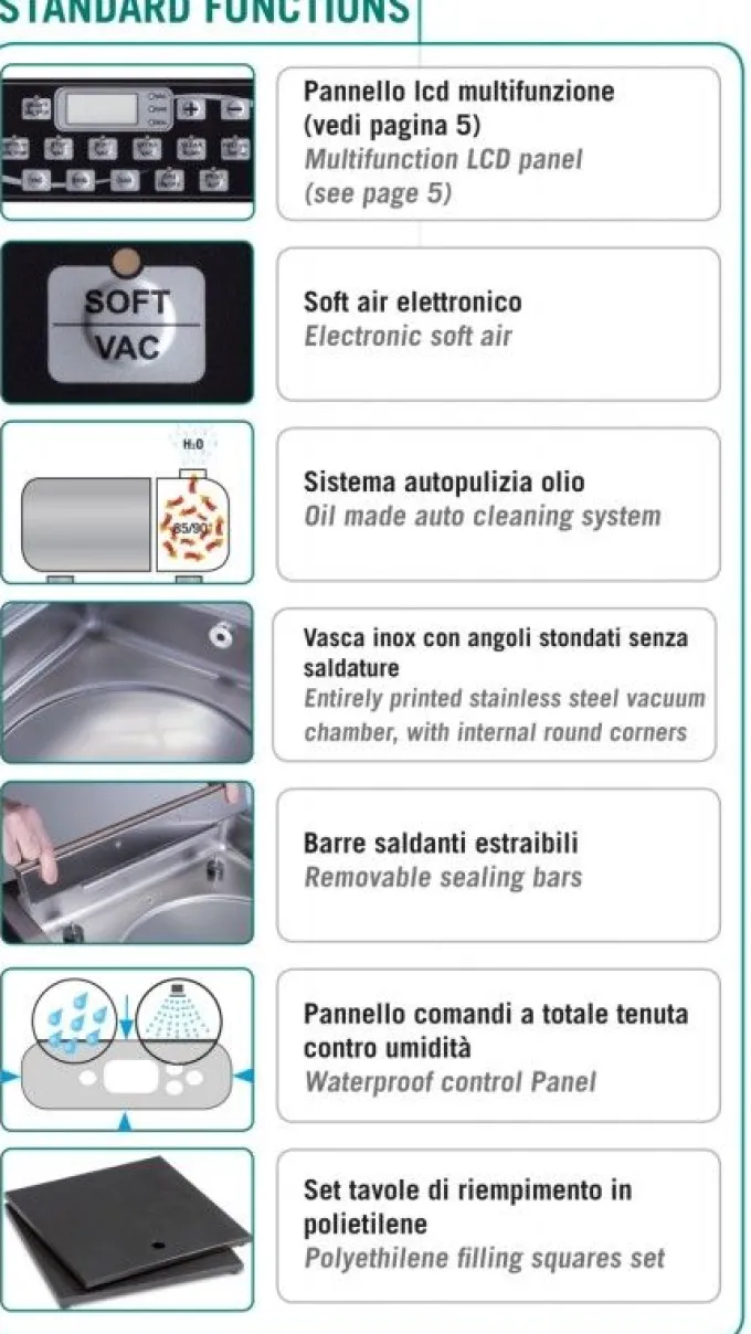 Machine Sous Vide Double Cloche - Pro 550S Duplex - Lavezzini