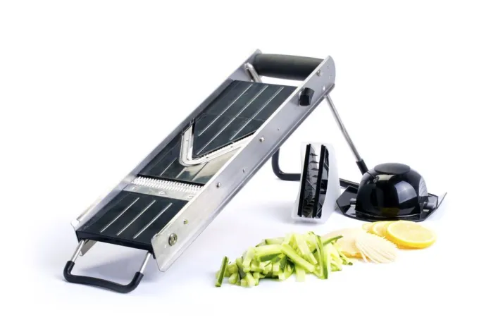 Mandoline en V - Inox - Tranches et Juliennes - Hendi