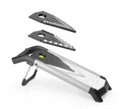 Mandoline en V - Inox - Tranches et Juliennes - Hendi