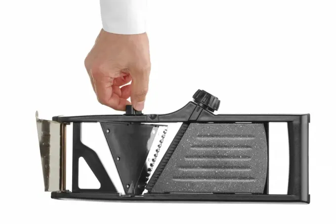 Mandoline Japonaise Samurai - Lame Lisse ou Ondulée - Hendi