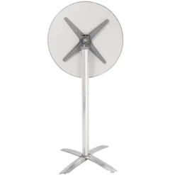 Mange-debout inox plateau basculant Bolero 600 mm