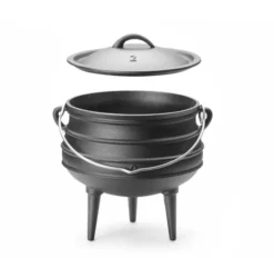 Marmite en fonte, Noir, 245x(H)280mm - Hendi