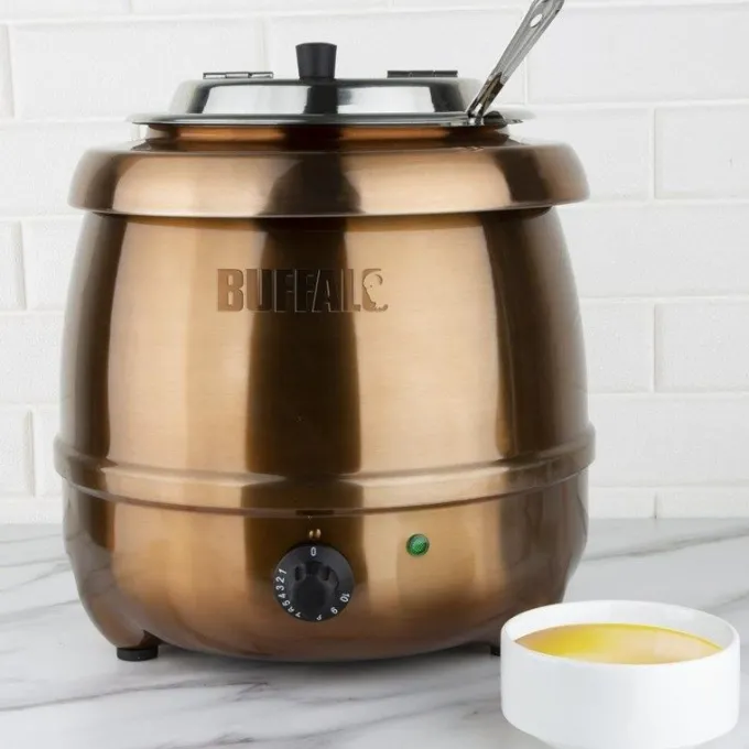 Marmite à Soupe Cuve Amovible 10 L - Buffalo