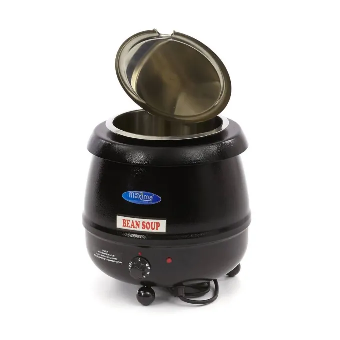 Marmite à Soupe – 10 L – Pot Intérieur Amovible – avec Encoche pour - Maxima