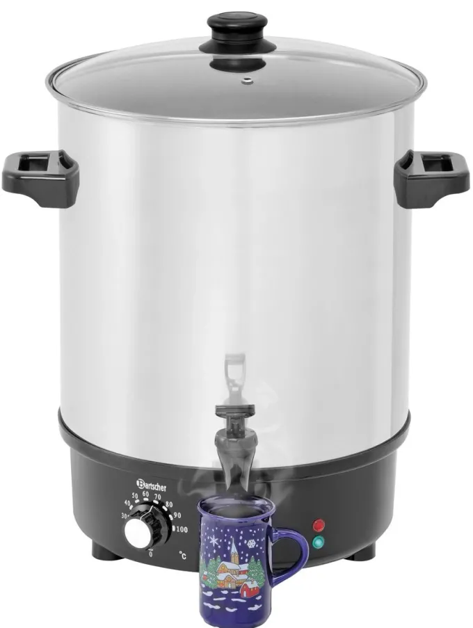 Marmite à Vin Chaud et Stérilisateur AI - 30 Litres - Bartscher