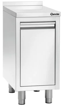 Meuble Bas acier inoxydable Avec Dosseret - Profondeur 700 mm - Bartscher