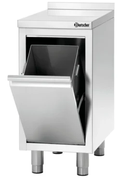 Meuble Bas acier inoxydable Avec Dosseret - Profondeur 700 mm - Bartscher