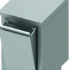Meuble Bas Cuisine Inox Adossé - Porte Basculante - Gamme 800 - Stalgast