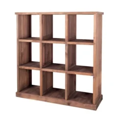 Meuble Présentoir Pin 9 Cases Madera - Ligne CHR