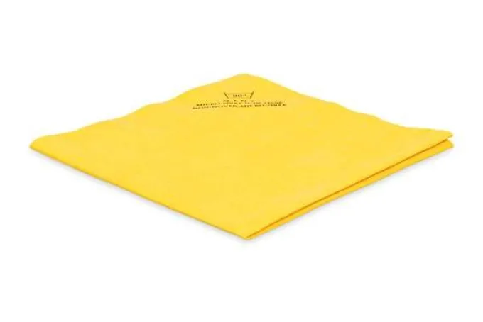 Microfibre jaune 40x38cm 130gr- Lot 50X5 unités - De Witte