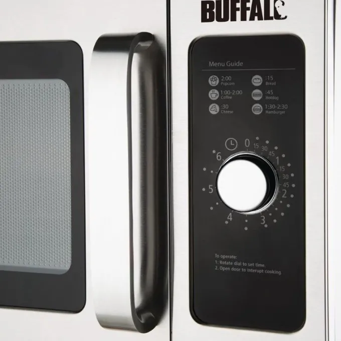 Micro-Ondes Professionnel Manuel 25L - 1000W - Buffalo