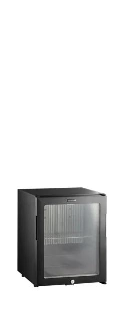 Mini Armoire Réfrigérée Mini-Bar Noir Vitré 26 L - Tefcold