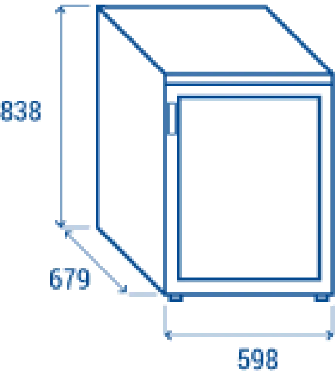 Mini Armoire Réfrigérée Porte Vitrée 200 L - Cool Head